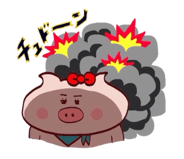 Butako no mainichi 18 sticker #13015444