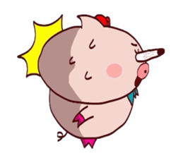 Butako no mainichi 18 sticker #13015455