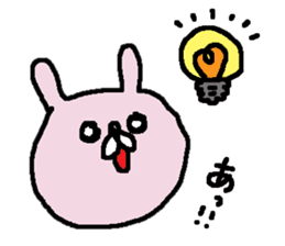 Rabbit of common design sticker #13015502