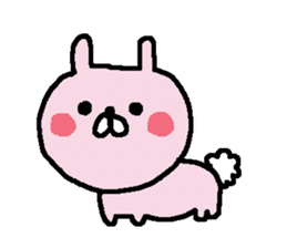 Rabbit of common design sticker #13015513