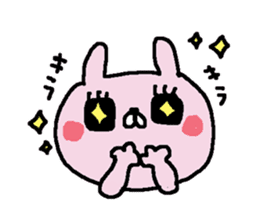 Rabbit of common design sticker #13015527