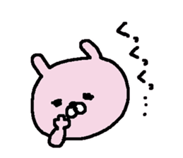 Rabbit of common design sticker #13015530