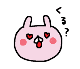 Rabbit of common design sticker #13015532