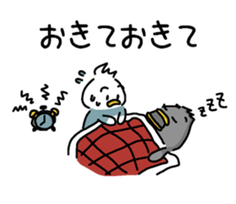 Pen-pen and Pea-kun 3 sticker #13015874