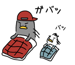 Pen-pen and Pea-kun 3 sticker #13015875