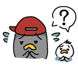 Pen-pen and Pea-kun 3 sticker #13015890