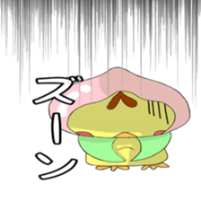 Chick and Peach sticker #13016595