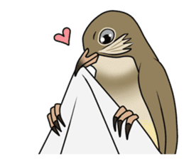 Streak-eared bulbul bird sticker #13016838