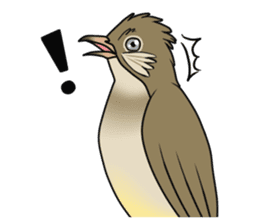 Streak-eared bulbul bird sticker #13016840