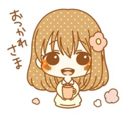 honobono Ichika stamp. sticker #13016894