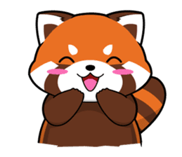Kurimo: Red Panda (Lesser Panda) sticker #13016967