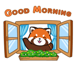 Kurimo: Red Panda (Lesser Panda) sticker #13016969