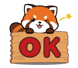 Kurimo: Red Panda (Lesser Panda) sticker #13016972