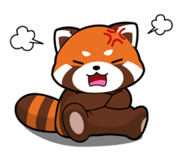 Kurimo: Red Panda (Lesser Panda) sticker #13016974
