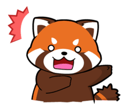 Kurimo: Red Panda (Lesser Panda) sticker #13016977