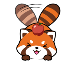 Kurimo: Red Panda (Lesser Panda) sticker #13016980