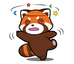 Kurimo: Red Panda (Lesser Panda) sticker #13016981