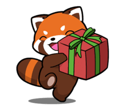 Kurimo: Red Panda (Lesser Panda) sticker #13016982