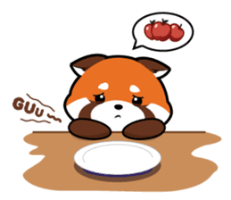 Kurimo: Red Panda (Lesser Panda) sticker #13016983