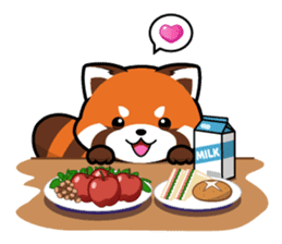 Kurimo: Red Panda (Lesser Panda) sticker #13016984