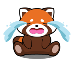 Kurimo: Red Panda (Lesser Panda) sticker #13016987