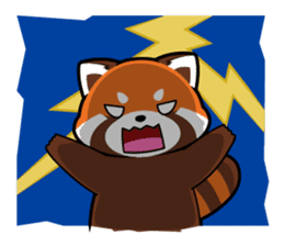 Kurimo: Red Panda (Lesser Panda) sticker #13016988
