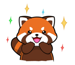 Kurimo: Red Panda (Lesser Panda) sticker #13016989