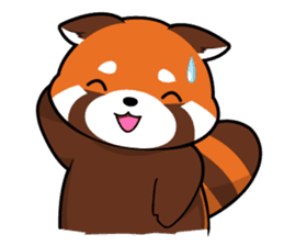 Kurimo: Red Panda (Lesser Panda) sticker #13016994