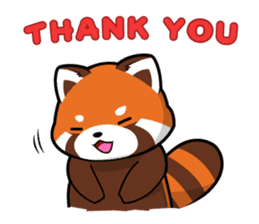 Kurimo: Red Panda (Lesser Panda) sticker #13016996