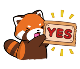 Kurimo: Red Panda (Lesser Panda) sticker #13016997