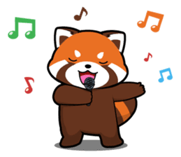 Kurimo: Red Panda (Lesser Panda) sticker #13016998