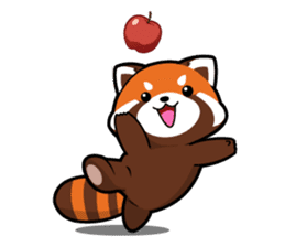 Kurimo: Red Panda (Lesser Panda) sticker #13017003