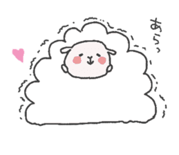 purupuru sheep sticker #13017340