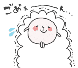 purupuru sheep sticker #13017348