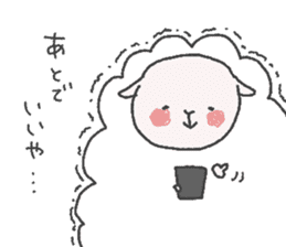 purupuru sheep sticker #13017356