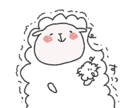 purupuru sheep sticker #13017372