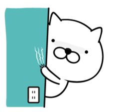 White Ball Cats 8nd. sticker #13017825