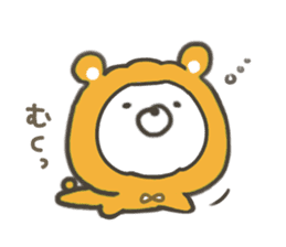 GOOD bear in autumn sticker #13017929