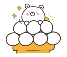 GOOD bear in autumn sticker #13017931