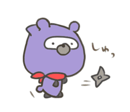 GOOD bear in autumn sticker #13017932