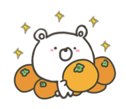 GOOD bear in autumn sticker #13017934
