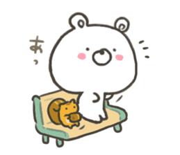 GOOD bear in autumn sticker #13017943