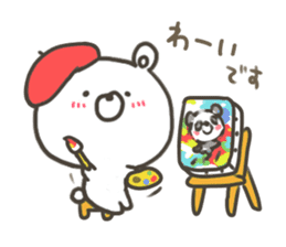 GOOD bear in autumn sticker #13017953