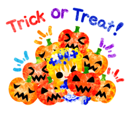 Pretty little people -Halloween party- sticker #13018870