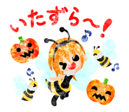 Pretty little people -Halloween party- sticker #13018873