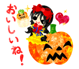 Pretty little people -Halloween party- sticker #13018875