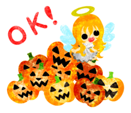 Pretty little people -Halloween party- sticker #13018879