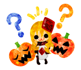 Pretty little people -Halloween party- sticker #13018888