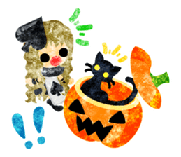 Pretty little people -Halloween party- sticker #13018889
