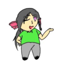 President Chain Store Girl sticker #13019174